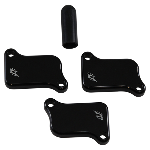 Driven Racing - Driven Racing Engine Block Off Plates - Black - DSBLOCK-22