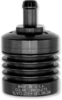 Golan Inc - Golan Inc Gearbox Breather/Oil Collector - Black - 67-312B-BLACK