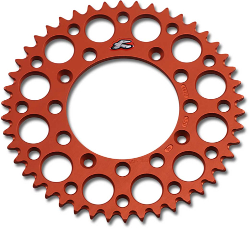 Renthal - Renthal Ultralight Rear Sprocket - Orange - 46T - 441U-520-46GPOR