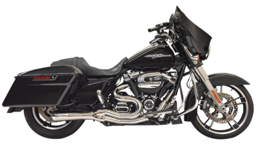 Bassani Manufacturing - Bassani Manufacturing Road Rage II 2:1 Mid-Lenght Exhaust System - Chrome - 1F72C