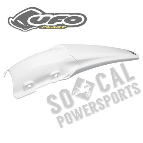 UFO Plastics - UFO Plastics Rear Fender - White - HO04630-041