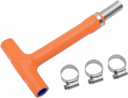 Moose Racing - Moose Racing Radiator Hose/Clamp Kit - Orange - MBU-FTP-4-OR