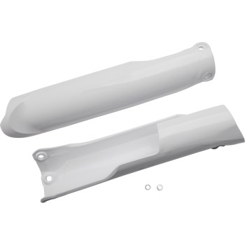 UFO Plastics - UFO Plastics Fork Slider Protector - White - YA04895#046
