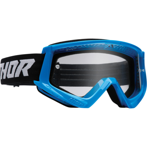Thor - Thor Combat Racer Goggles - 2601-2703 - Blue/Black - OSFM