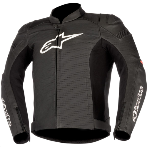 Alpinestars - Alpinestars SP-1 Airflow Leather Jacket - 3100717-13-60 - Black/Red - 50