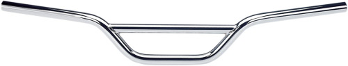 Biltwell Inc. - Biltwell Inc. 1in. Moto Slotted Handlebar - Chrome - 6016-1056