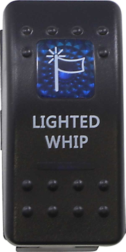 Moose Utility - Moose Utility Rocker Switch - Whip Light (Single Pole, Single Throw) - 0616-0329