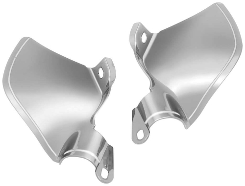 Kuryakyn - Kuryakyn AirMaster Saddle Shields - Reflective Smoke - 5789