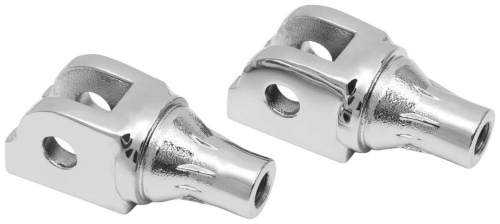 Kuryakyn - Kuryakyn Tapered Peg Adapters - Front - Chrome - 8947
