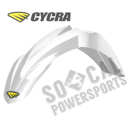 Cycra - Cycra Performance Front Fender - White - 1CYC-1572-42