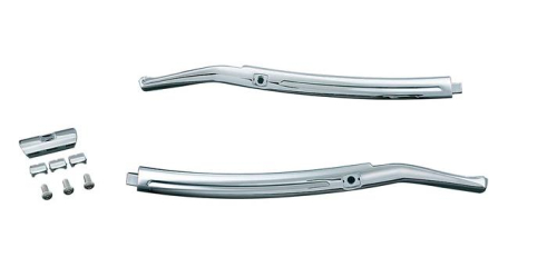 Kuryakyn - Kuryakyn Windshield Mount Only for Mirrors - Chrome - 1454