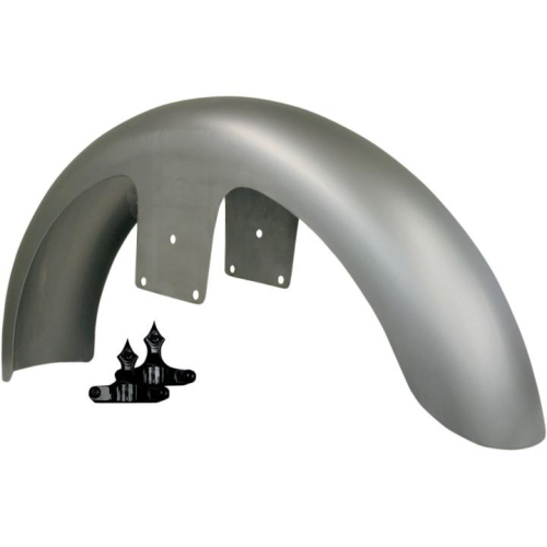 RC Components - RC Components Front Fender Kit for 21in. Wheel - Black Fender - RC140B