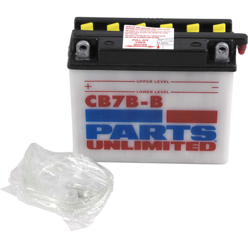 Parts Unlimited - Parts Unlimited 12V Heavy Duty Battery - RCB7B-B