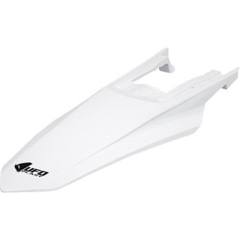 UFO Plastics - UFO Plastics Replacement Plastic for KTM - Rear Fender - White - KT05010-042