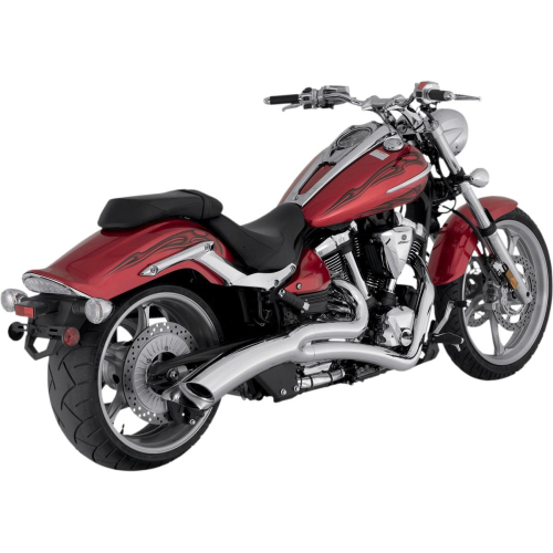 Vance & Hines - Vance & Hines Big Radius 2-Into-1 Exhaust System - 28501