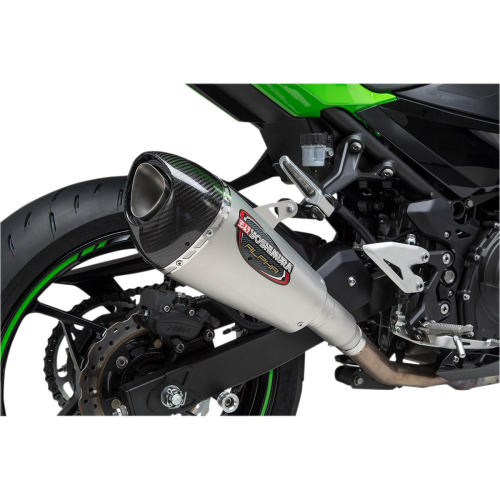 Yoshimura - Yoshimura Alpha T Street Series Works Finish Slip-On - Stainless Steel Muffler - 14716BP520