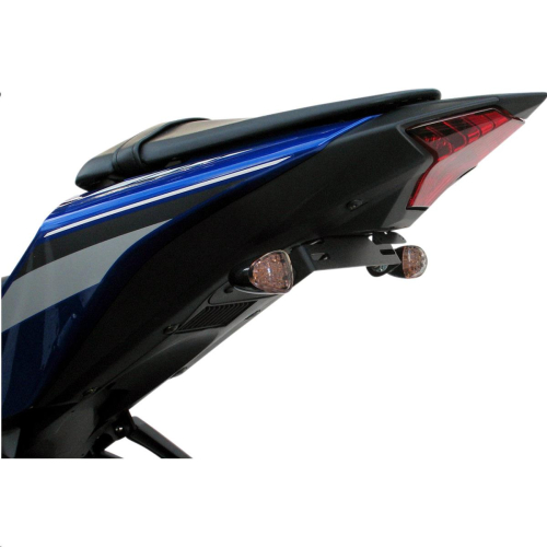 Targa - Targa Tail Kit with LED Turn Signals - Black/Clear Cat-Eye - 22-268LED-L
