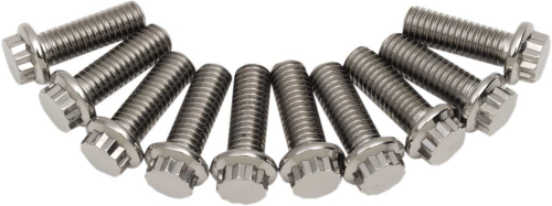 Diamond Engineering - Diamond Engineering 12-Point Stainless Steel Coarse Thread Bolt Refill Packs - 7/16in.-14 x 1 1/4in. - TC0712HP-5