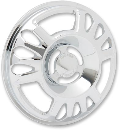 Arlen Ness - Arlen Ness Deep Cut Speaker Grills - Chrome - 03-903