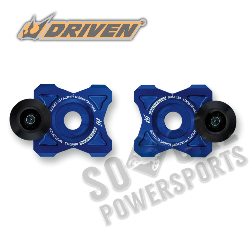 Driven Racing - Driven Racing Axle Block Slider - Blue - DRAX-113-BL