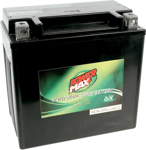 Power Max - Power Max Maintenance-Free Battery - GTX14-BS