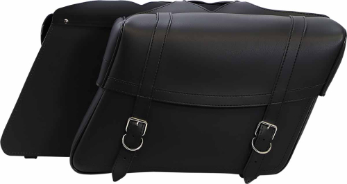 Saddlemen - Saddlemen Highwayman Slant-Style Saddlebag - Classic - 18in.L x 6in.W x 12in.H - X021-02-042