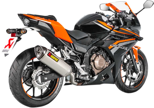 Akrapovic - Akrapovic Slip-On Line Exhaust - Stainless Steel Muffler - S-H5SO3-HRSS