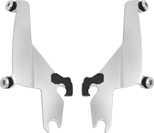 Memphis Shades - Memphis Shades Plates-Only Kit for Changing Fats/Slim to Sportshield - Polished - MEK1747