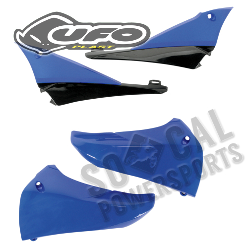 UFO Plastics - UFO Plastics Radiator Covers - Upper - Blue - YA04823-089