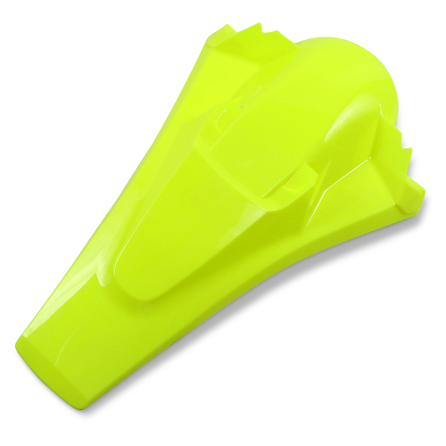 UFO Plastics - UFO Plastics MX Rear Fender - Neon Yellow - HU03364-DFLU