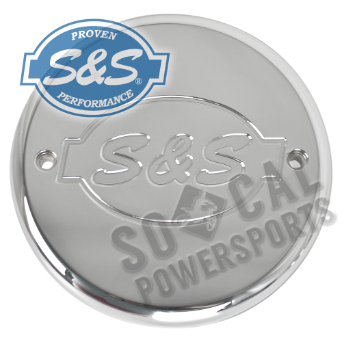 S&S Cycle - S&S Cycle Logo Air Cleaner Cover for Air Cleaner Assembly Kit - 170-0242