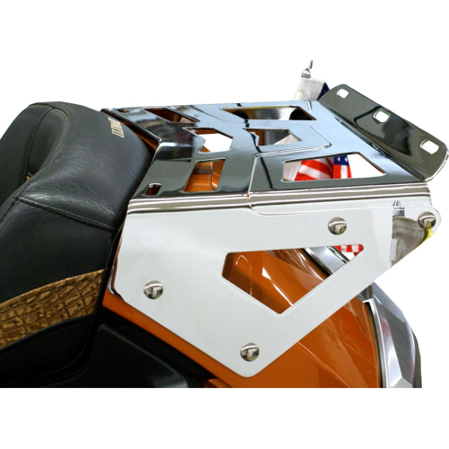 Rivco Products - Rivco Products Expandable Trunk Mounted Luggage Rack - Chrome - CA040