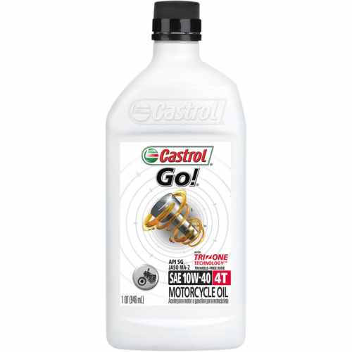 Castrol - Castrol 4T Engine Oil - 10W40 - 1L. - 15B64F
