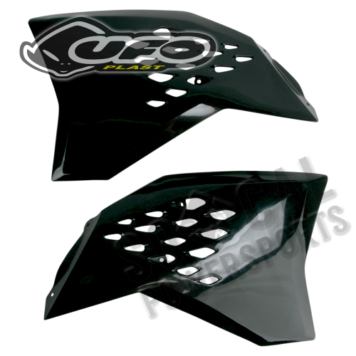 UFO Plastics - UFO Plastics Radiator Covers - Black - KT04016-001