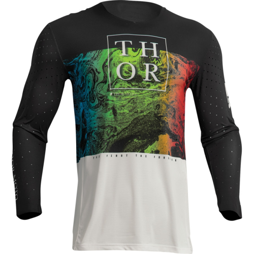 Thor - Thor Prime Melter Jersey - 2910-7042 - Black/Vintage White - Small
