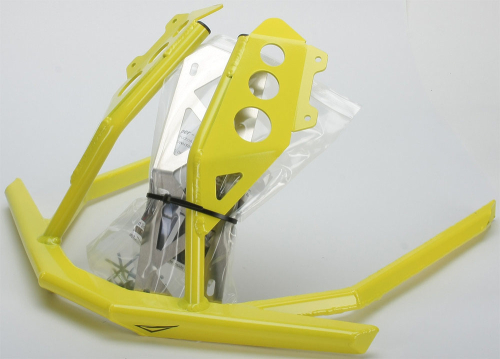 Skinz Protective Gear - Skinz Protective Gear Front Custom Aluminum Bumper - Rasmussen Lemon Drop - SDFB400-BR-LDYLW