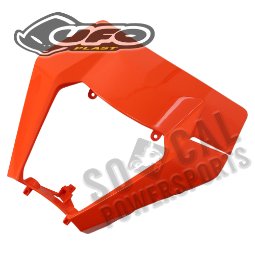 UFO Plastics - UFO Plastics Headlight Plastic - KTM Orange - KT04096127