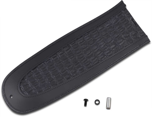 Drag Specialties - Drag Specialties Fender Skin - Gator Leather Center - 1405-0151