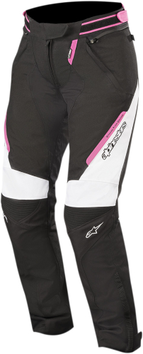 Alpinestars - Alpinestars Stella Raider Drystar Womens Pants - 3234518-1239-M - Black/White/Fuchsia - Medium