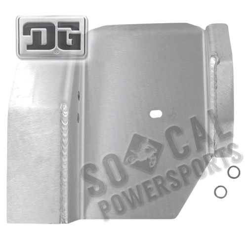 DG Performance - DG Performance Baja Series Swingarm Skid Plate - 58-6045