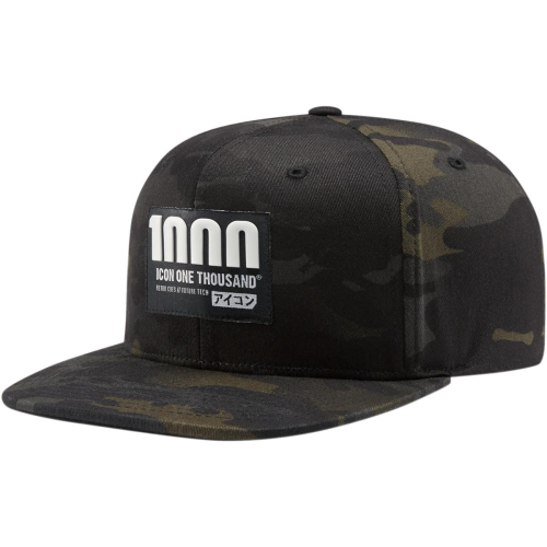 Icon 1000 - Icon 1000 Icon 1000 Vertixal Hat - 2501-3088 - Camo - OSFA