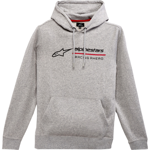 Alpinestars - Alpinestars Linear Race Hoodie - 1232-510001026M - Gray - Medium
