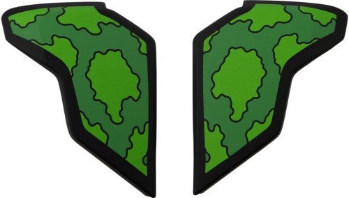 Icon - Icon Side Plates for Airflite Helmets - GP3 Green - 0133-1417