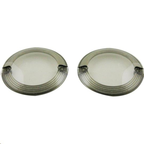 Custom Dynamics - Custom Dynamics Probeam Flat Turn Signal Lenses - Smoke - PB-F-LENS-SMOKE