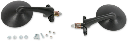 Parts Unlimited - Parts Unlimited Spring-Loaded Mirrors - 12-1651