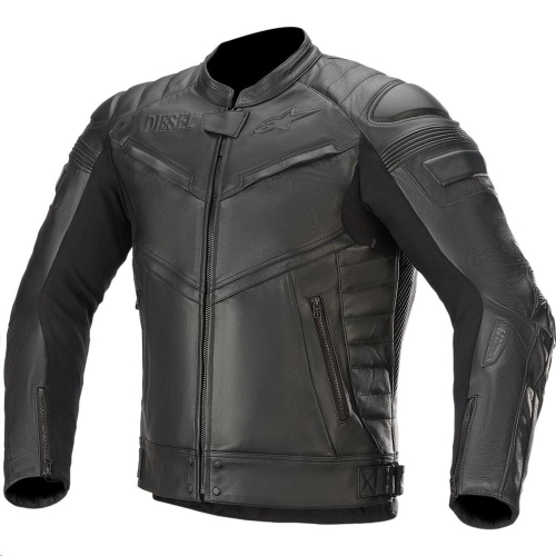 Alpinestars - Alpinestars AS-DSL Shiro Leather Tech-Air Compatible Jacket - 3109320-1100-52 - Black - 36