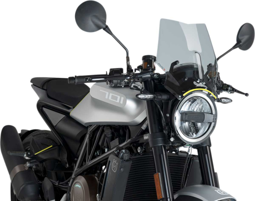 PUIG - PUIG Naked New Generation Touring Windscreen - Smoke - 9750H