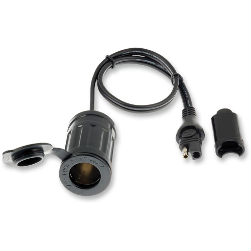 Tecmate - Tecmate SAE to Cigarette Lighter Socket Adapter - 20in. L - O-06