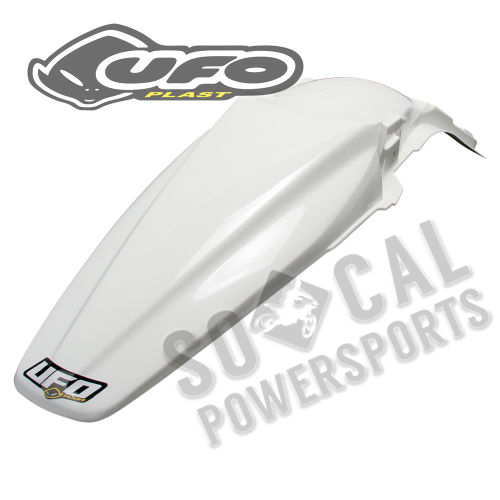 UFO Plastics - UFO Plastics Rear Fender - White - KA03798-047