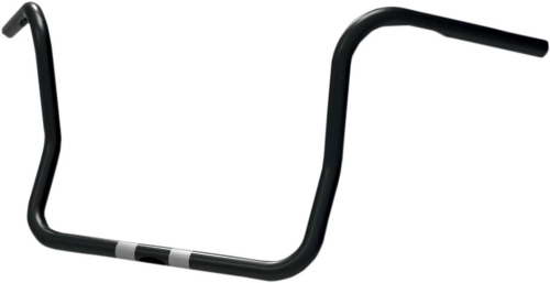 Khrome Werks - Khrome Werks 1in. Ape Hanger Handlebar - Drilled - Black - 300824